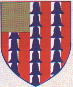 Blason de la commune de Rivery, limitrophe de celle d'Amiens (Somme,80)